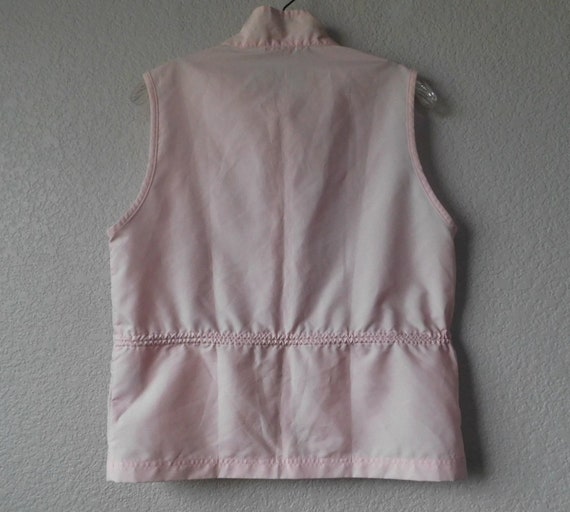 Ashworth SIZE 6 light pink vest/waist draw string… - image 5