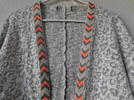 Vintage size M Aztec theme bolero/animal pattern … - image 2