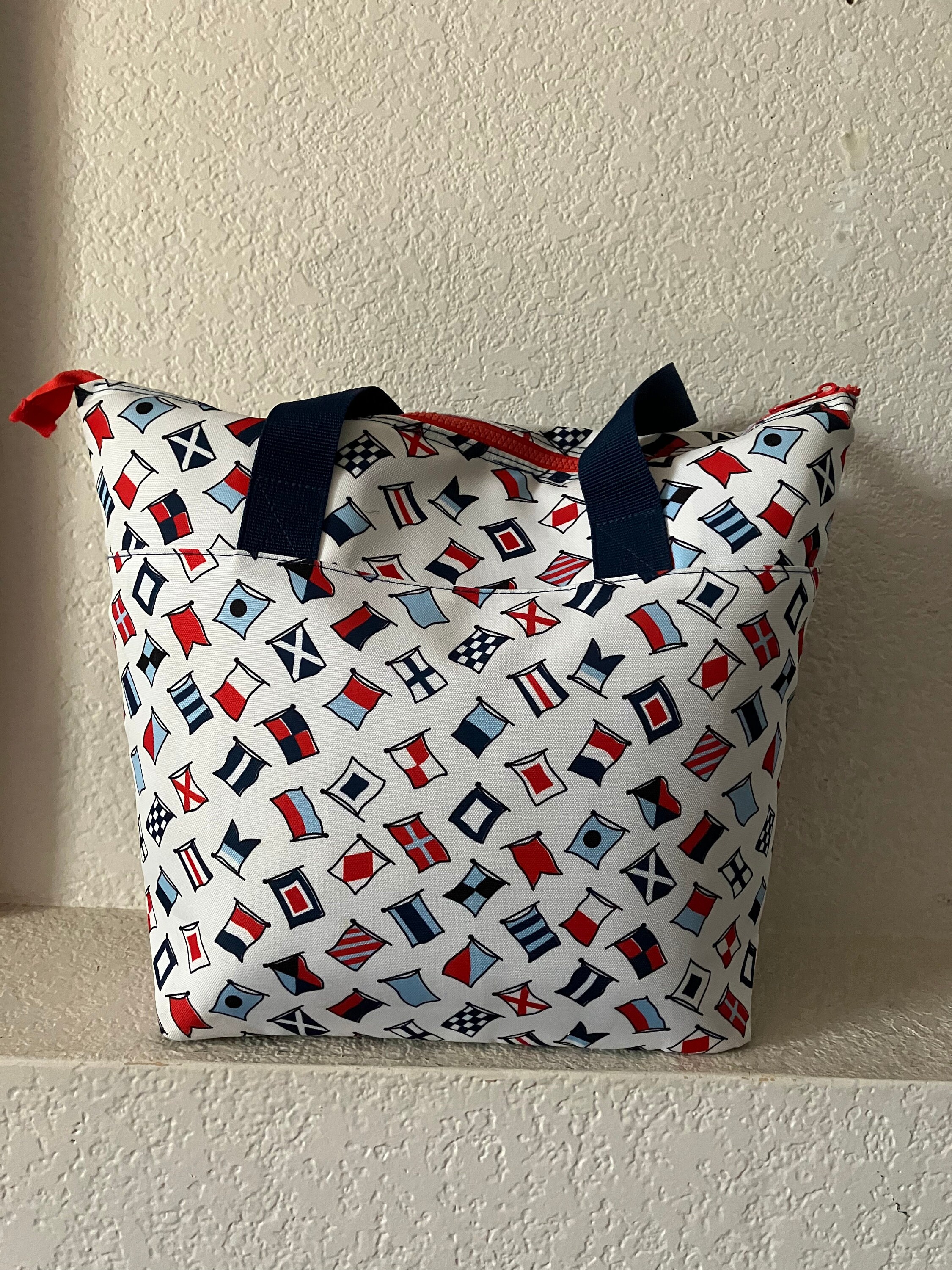 バッグ wind and sea SEA SHOULDER TOTE BAG navy 4360_R111_front_02f11af0-f9bc-