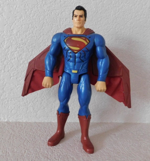 Vintage Superman Action Figurine/arms Wings Move up and Down