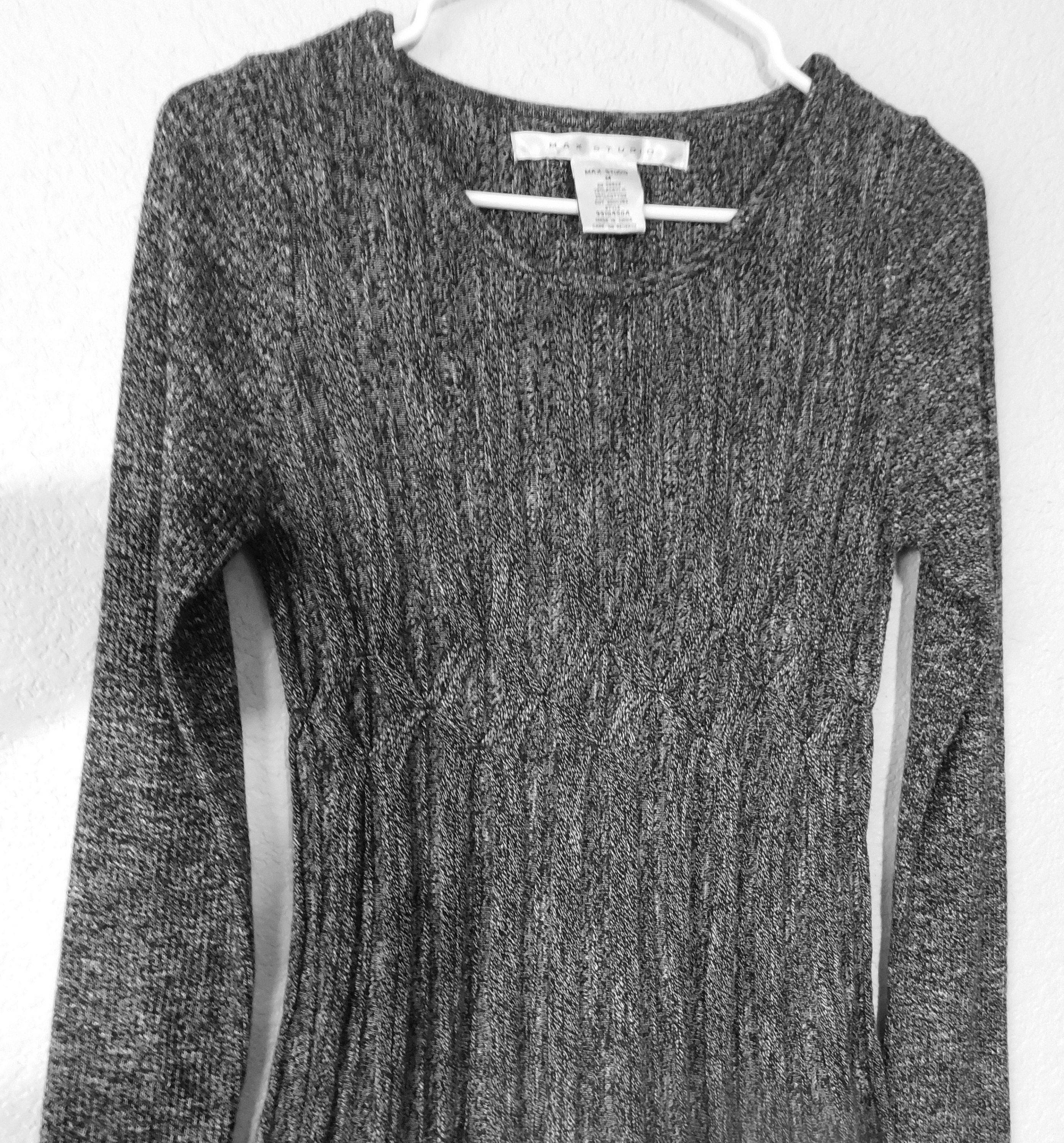 Max studio top knit dress