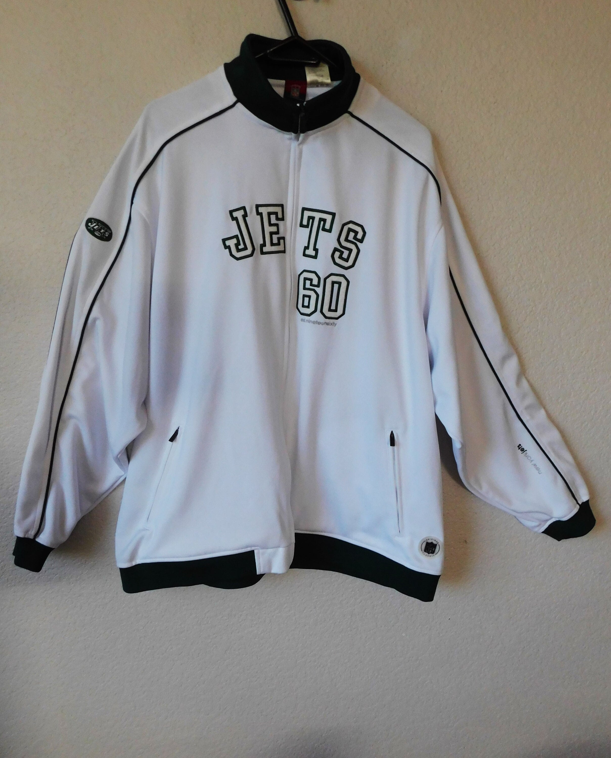 New York Jets Jacket - Etsy New York Jets Jacket - Etsy
