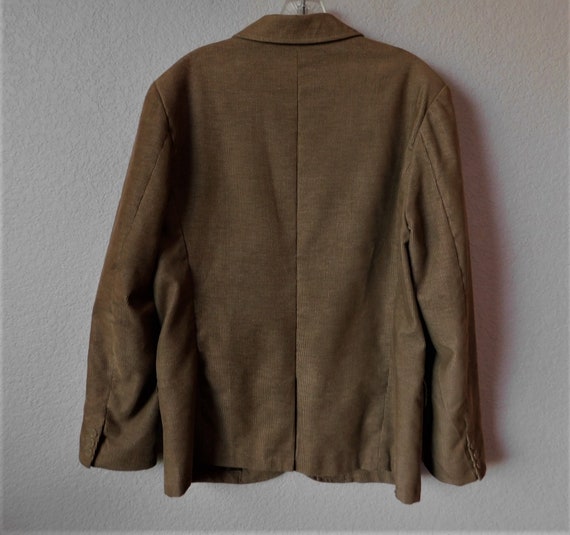 21 men size L/G men's corduroy sports jacket/2 fr… - image 3