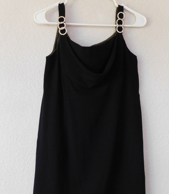 Mary Laure Paris size S vintage black sleeveless … - image 6