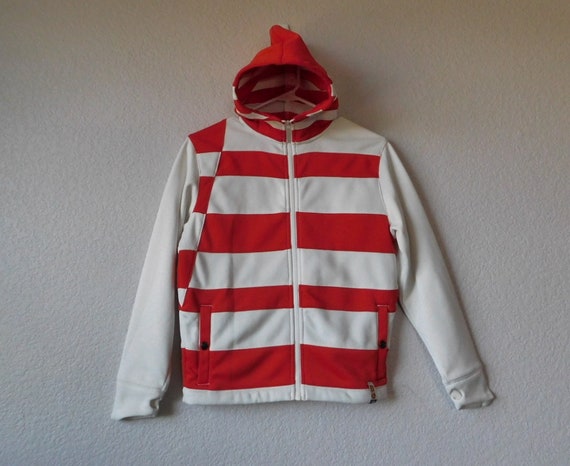 Bonfire skateboarding youth hoodie jacket/orange w