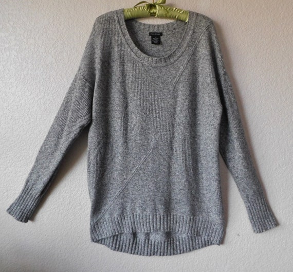 bevind zich waterbestendig Artiest Calvin Klein Jeans women's L/G gray pullover sweater/honey - Etsy België