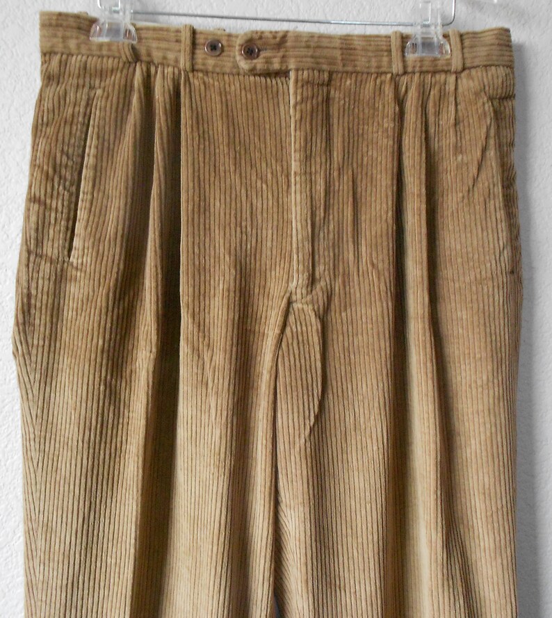 Greg Peters Size 34 Men's Brown Cotton Corduroy - Etsy