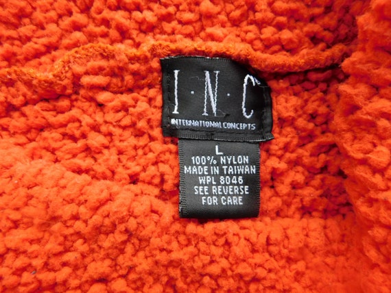 INC size L women's orange turtle neck pullover sw… - image 6