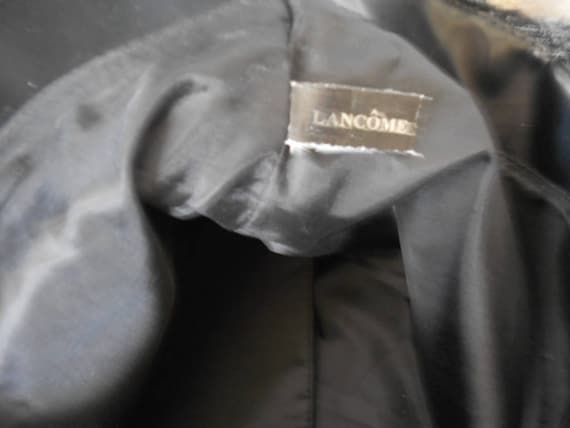 LANCOME black gray tote & hand bag /100% polyeste… - image 9