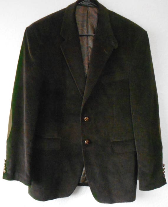 Lauren Ralph Lauren men's classic dark brown cordu