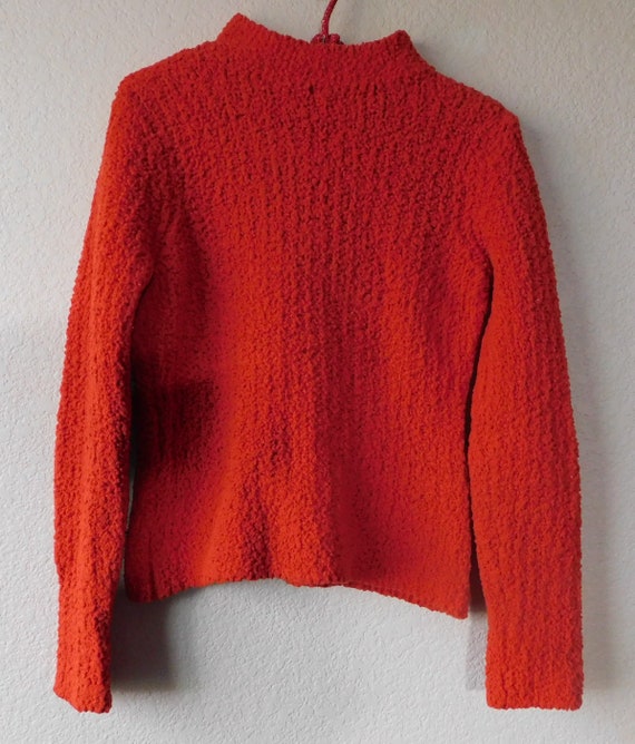 INC size L women's orange turtle neck pullover sw… - image 1