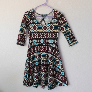 aztec skater dress ForUDesigns For U Designs Southwest Aztec Horse Tank Top Dress Skin Friendly Knee Length Skater Dress Pleated Beach Sundress Soft Sleeveless Midi