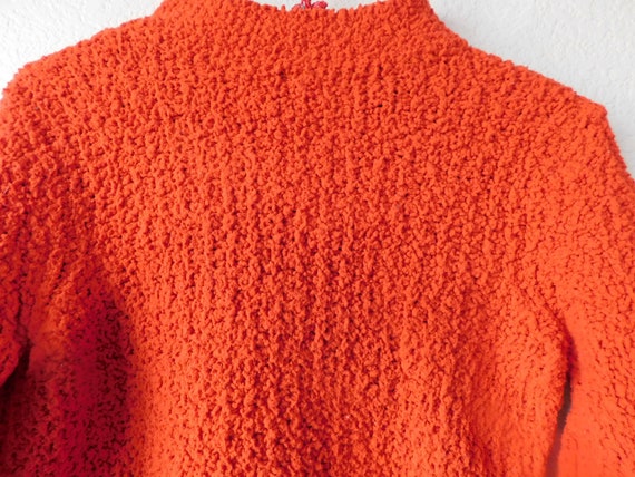 INC size L women's orange turtle neck pullover sw… - image 4