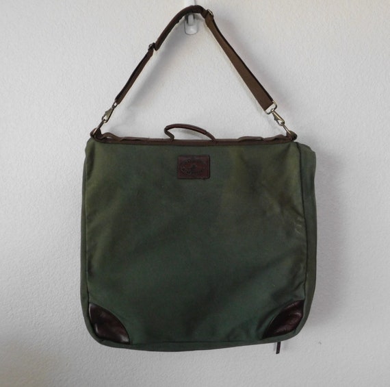Vintage Winchester XL canvas travel shoulder bag/… - image 1