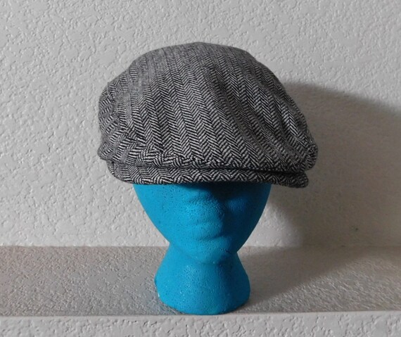Gray Newsboy Hat 