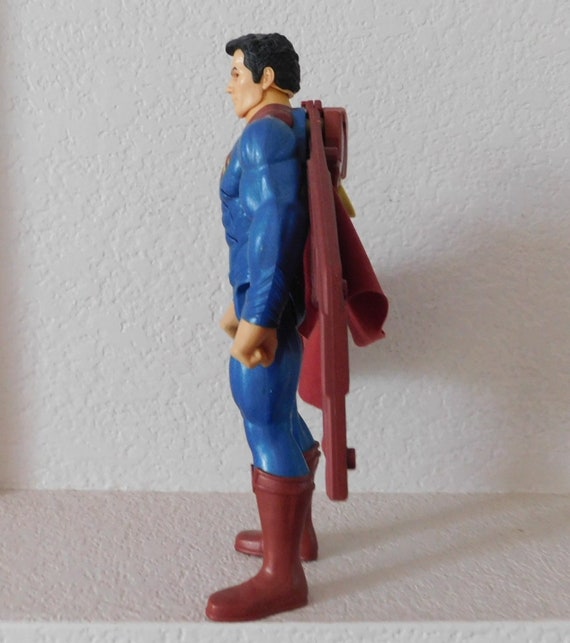 Vintage Superman Action Figurine/arms Wings Move up and Down