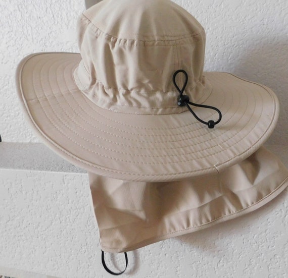 Sir Edmund Hillary Club safari hat/beige polyeste… - image 4