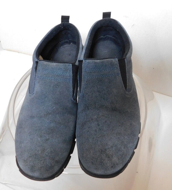 lands end suede shoes