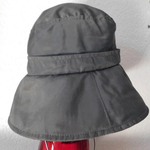 Head up cotton bucket rain hat/made in Canada 100… - image 4