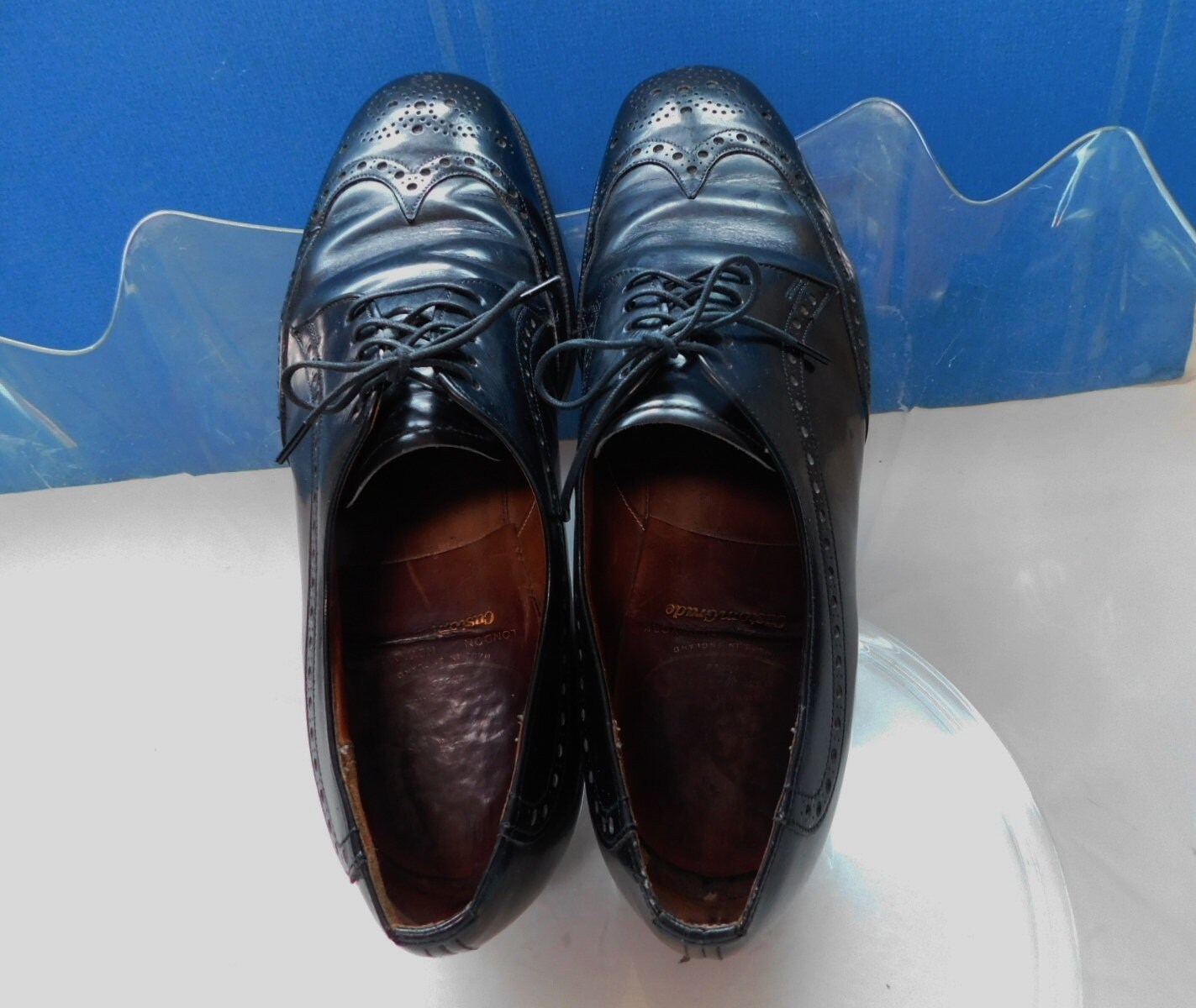 Church’s Custom Grade Oxford Shoes Black Leather Men’s 12 B/N Made in England Church main image 3