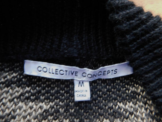 Collective Concepts size M open front drape sweat… - image 5