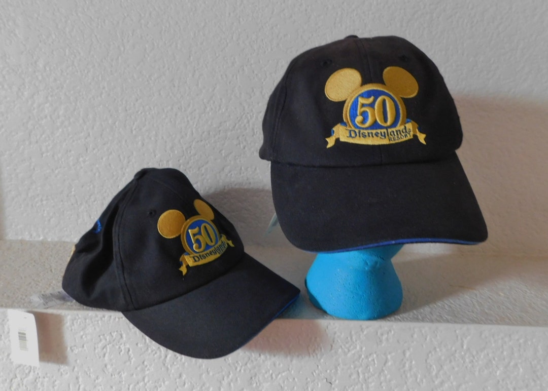 2 Disneyland Resort 50th Anniversary Black Baseball Caps  display picture 2