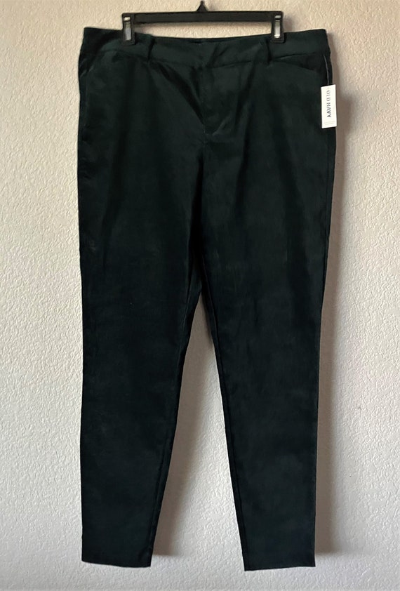 New Old Navy 14 tall women's velvet pants/Skinny s