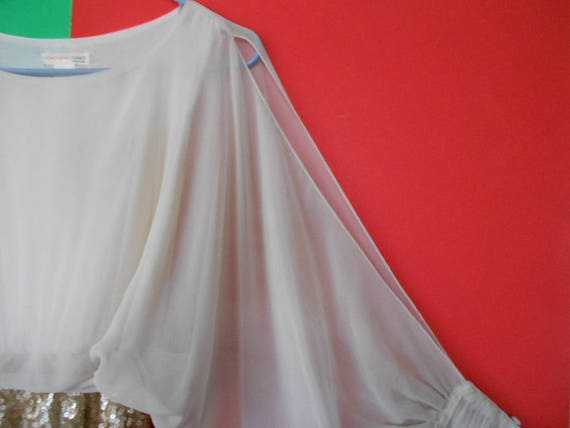 VINTAGE Agaci size S formal dress/Agaci vintage e… - image 9