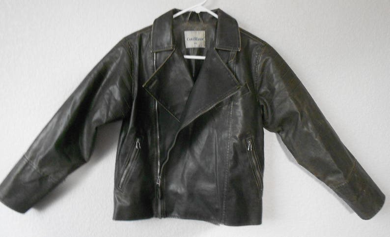 Caramasov Men S Motor Biker Style Faux Leather Jacket Brown Bikers Or Size