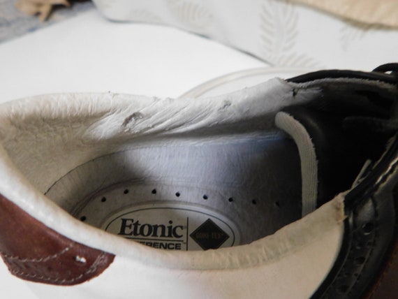 Etonic difference woman's golf shoes/white brown … - image 10