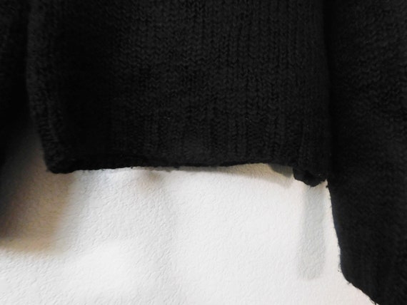 Women's size L black turtleneck sweater/Mossimo s… - image 4