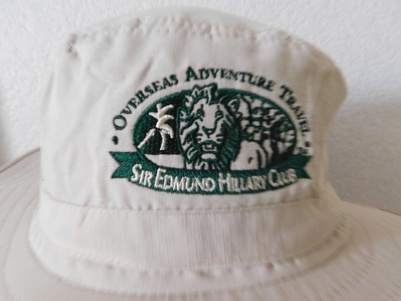 Sir Edmund Hillary Club safari hat/beige polyeste… - image 2