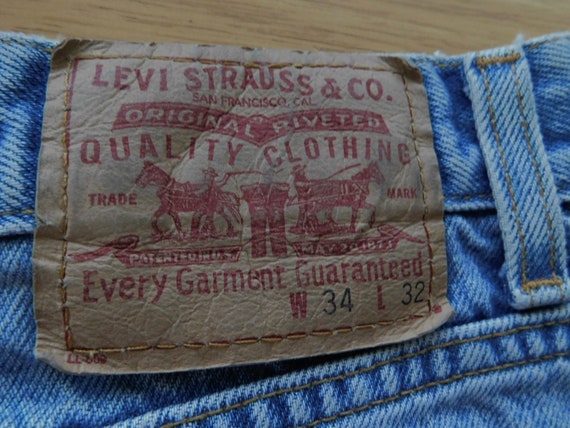 Levi's relaxed stonewashed 34 X 32 men's jean pan… - image 5