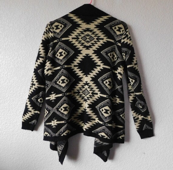 Collective Concepts size M open front drape sweat… - image 3
