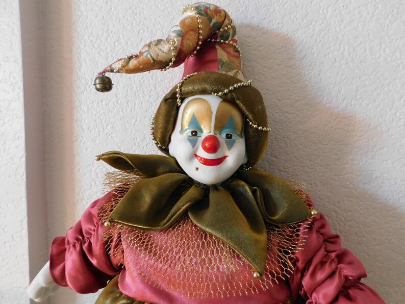 Collector's Choice Genuine Fine Bisque Porcelain Clown Etsy