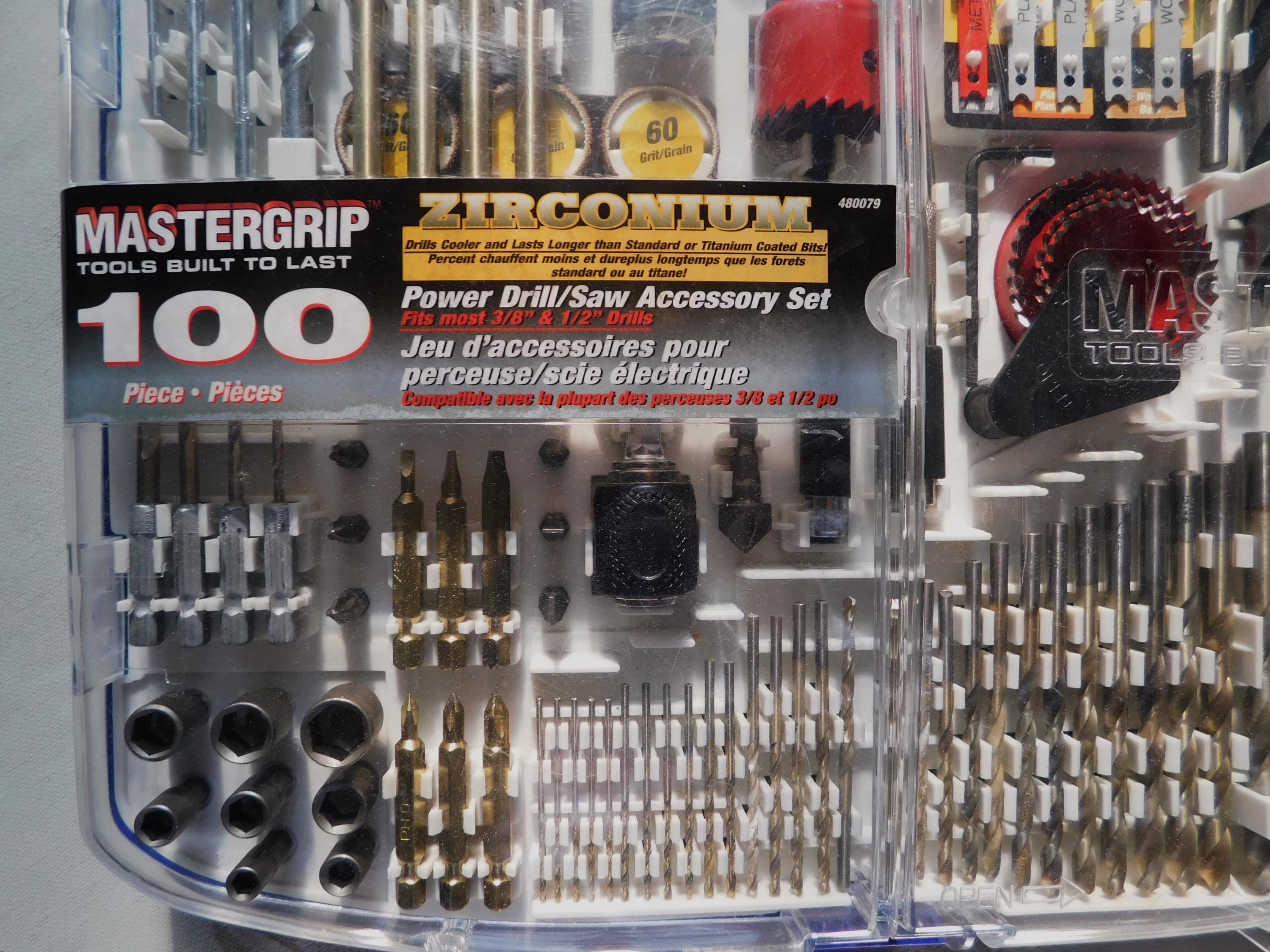 Mastergrip drill bit set discount