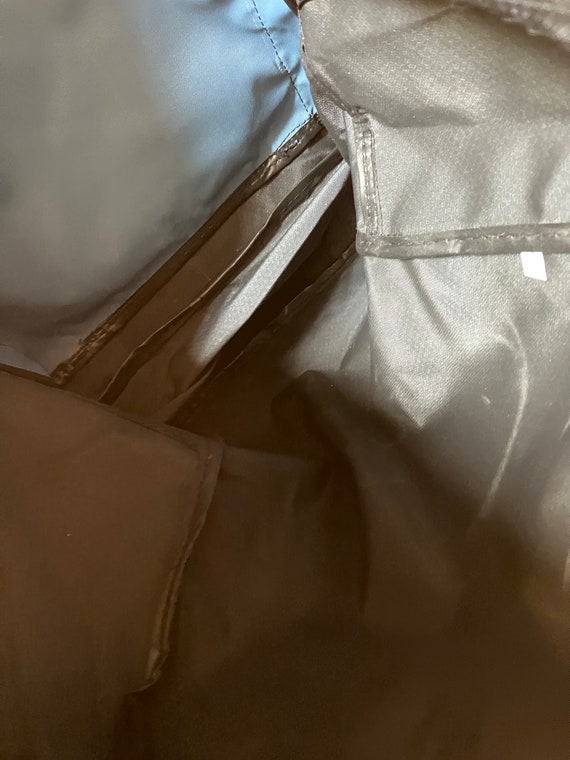 Yellow embroidery blue black backpack/front adjus… - image 8