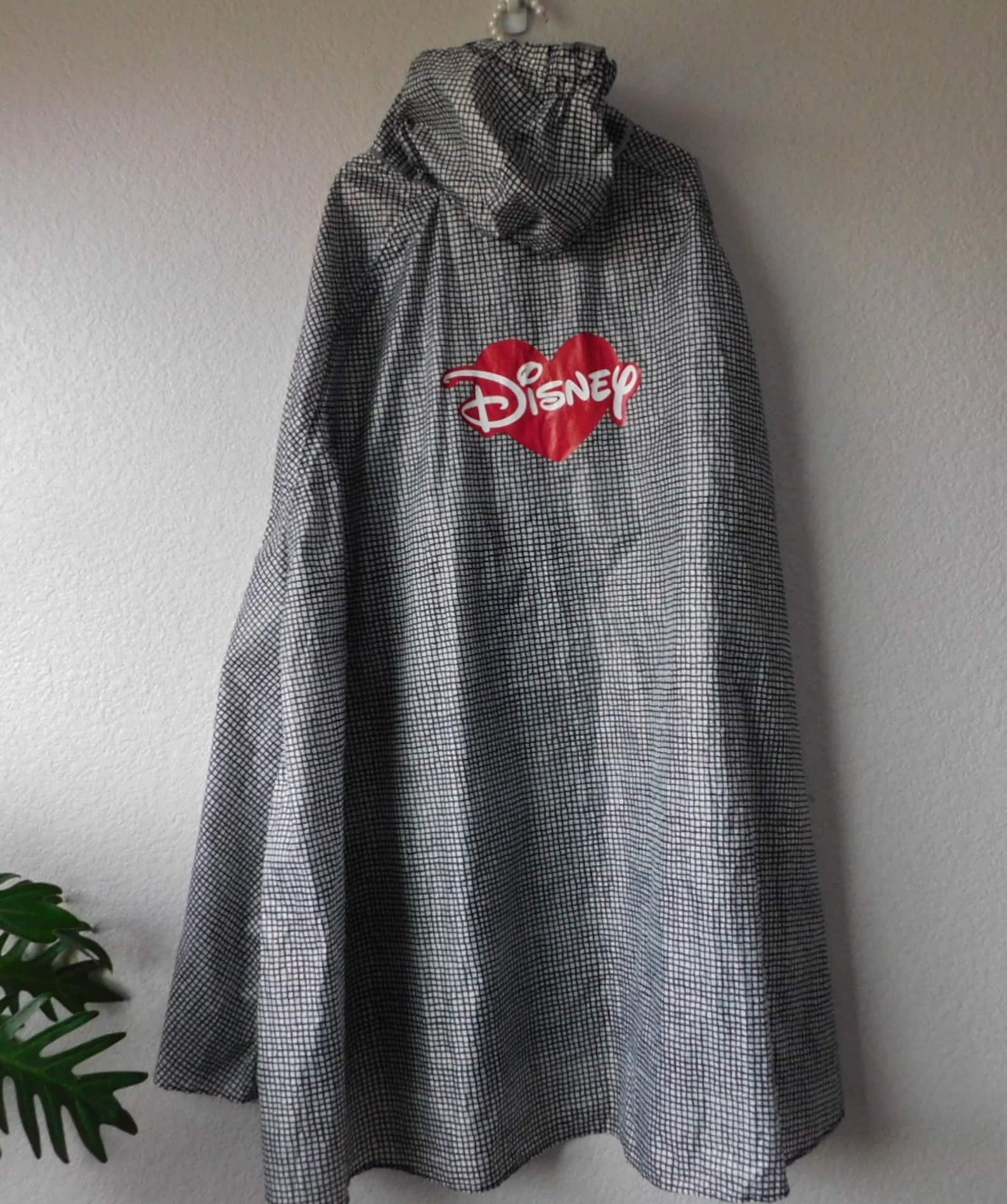 IKEA FIT ALL Disney rain poncho/cute black white checker rain Etsy