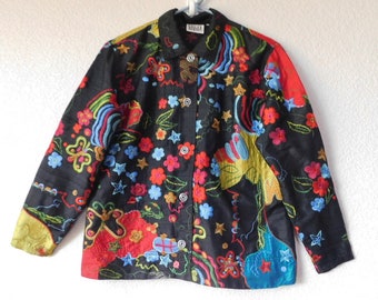 Chicos Red Jacket - Etsy