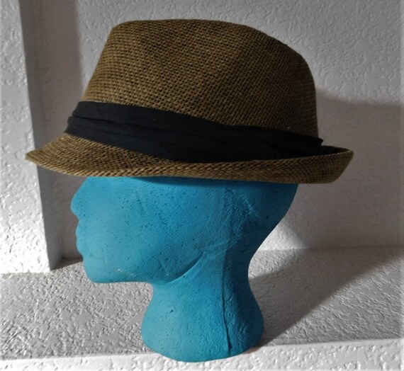 Milani size L/XL men's fedora hat/made 