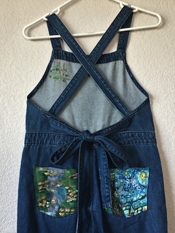 Universal Thread size 4 women's jean overall/back 