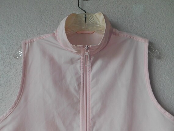 Ashworth SIZE 6 light pink vest/waist draw string… - image 4