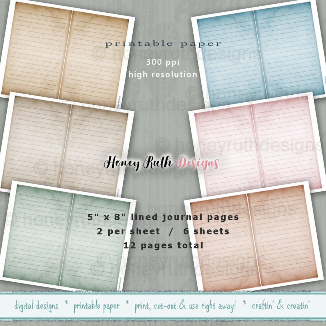 Diy Printable Journal Pages