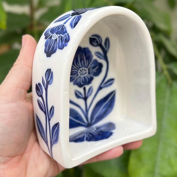 Blue Poppy Small Botanical Altar