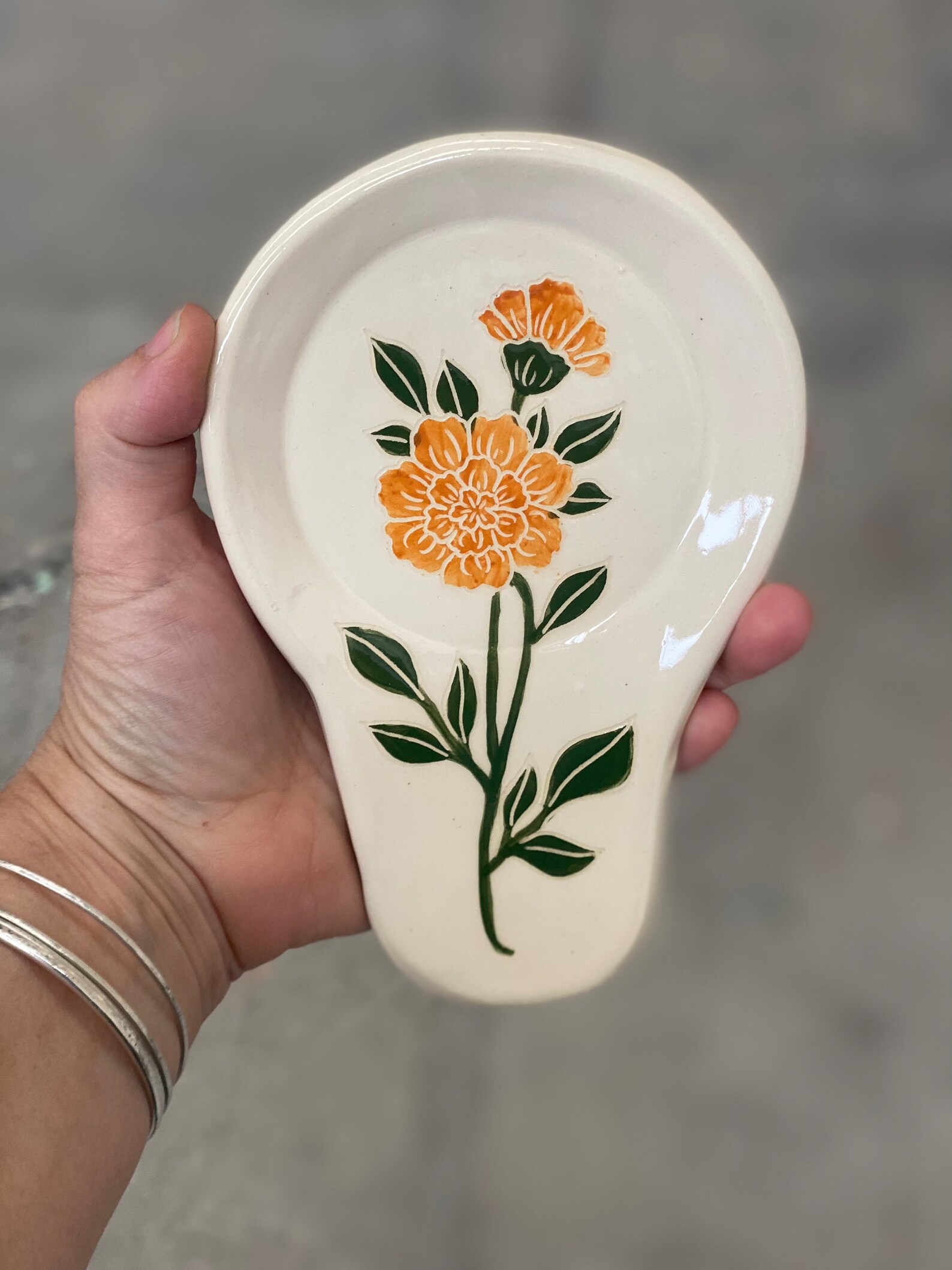 Marigold Spoon Rest