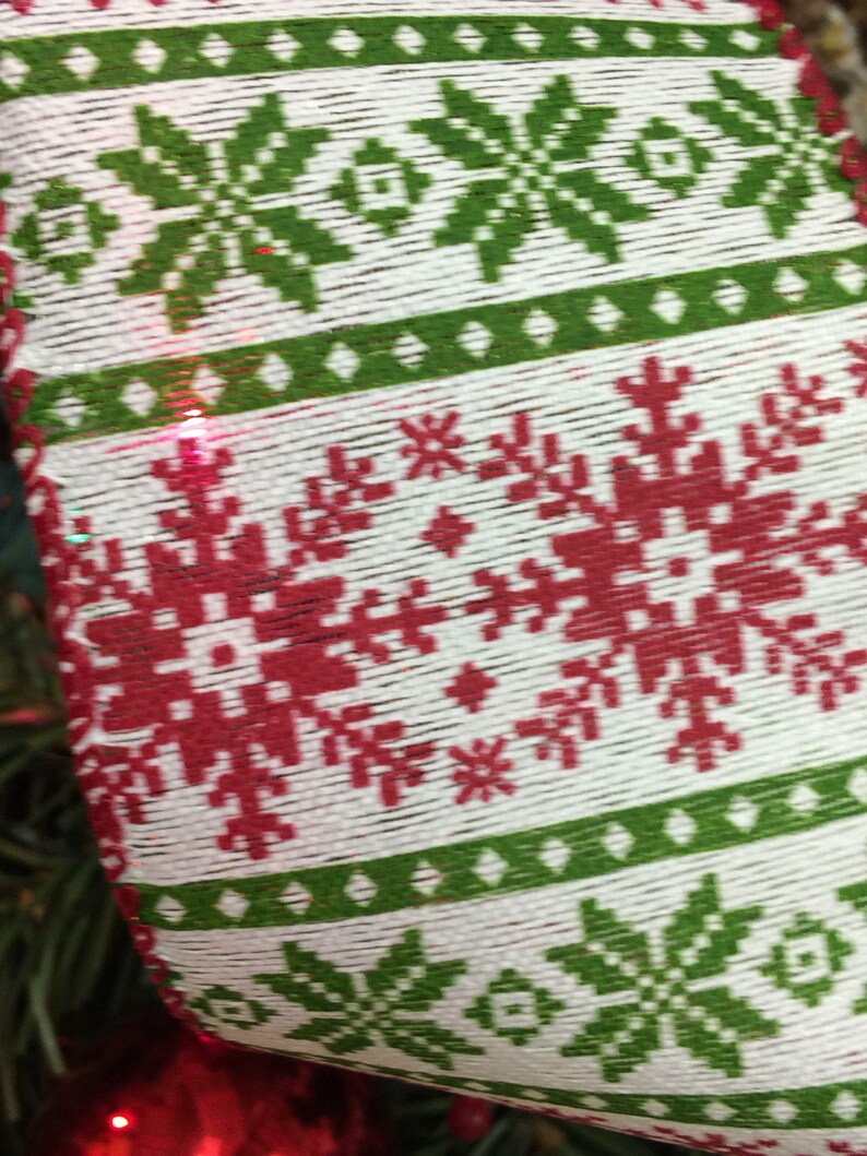 Christmas tree topper Christmas tree bows. Sweater Christmas ribbon. Christmas decor. Christmas decorations. Christmas door decor. bild 3