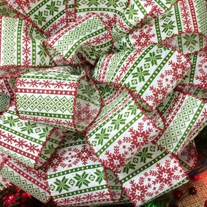 Christmas tree topper Christmas tree bows. Sweater Christmas ribbon. Christmas decor. Christmas decorations. Christmas door decor. bild 10