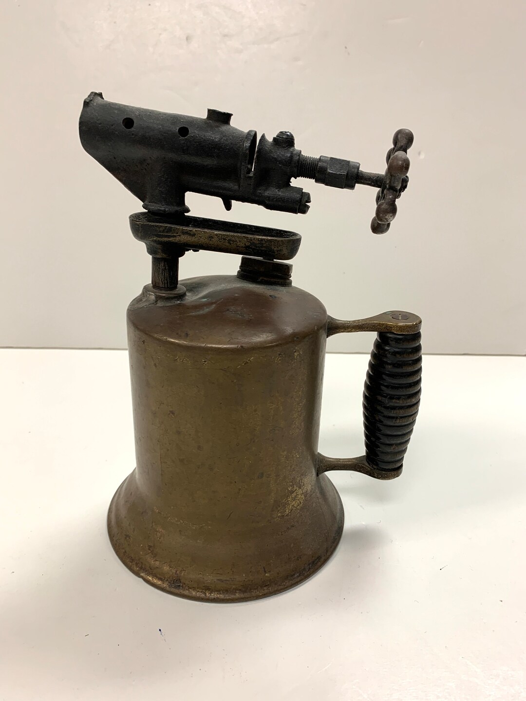 Vintage Brass Hand Held Blowtorch Etsy