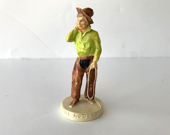 Sebastian Miniatures “Will Rogers” Copr P.W. Baston