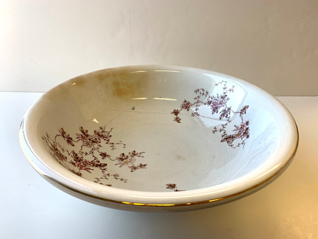 Cook & Hancock Vintage Semigranite Serving Bowl Etsy